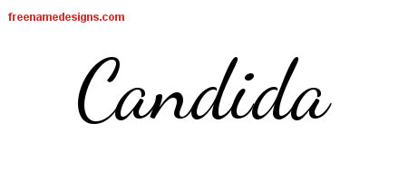 Lively Script Name Tattoo Designs Candida Free Printout Lively Script Name Tattoo Designs Candida Free Printout