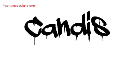 Graffiti Name Tattoo Designs Candis Free Lettering