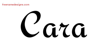 Calligraphic Stylish Name Tattoo Designs Cara Download Free