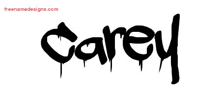Graffiti Name Tattoo Designs Carey Free