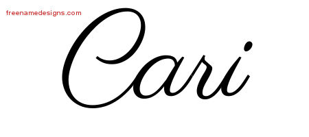 Classic Name Tattoo Designs Cari Graphic Download