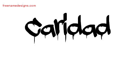 Graffiti Name Tattoo Designs Caridad Free Lettering