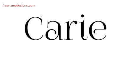 Vintage Name Tattoo Designs Carie Free Download