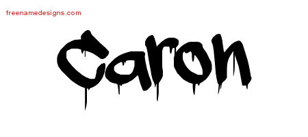 Graffiti Name Tattoo Designs Caron Free Lettering