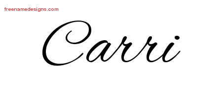 Cursive Name Tattoo Designs Carri Download Free