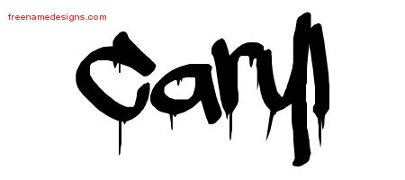 Graffiti Name Tattoo Designs Caryl Free Lettering