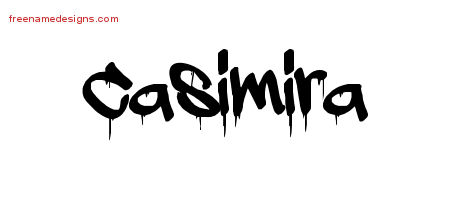 Graffiti Name Tattoo Designs Casimira Free Lettering
