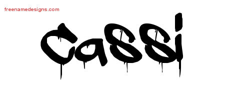 Graffiti Name Tattoo Designs Cassi Free Lettering
