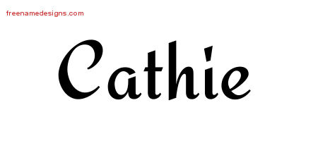 Calligraphic Stylish Name Tattoo Designs Cathie Download Free