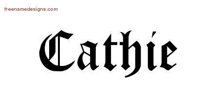 Blackletter Name Tattoo Designs Cathie Graphic Download