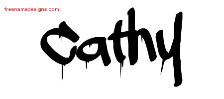 Graffiti Name Tattoo Designs Cathy Free Lettering