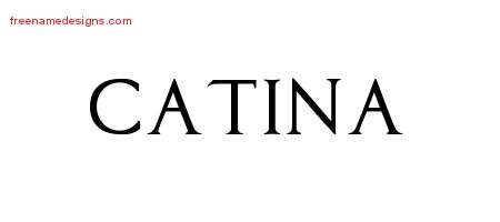 Regal Victorian Name Tattoo Designs Catina Graphic Download