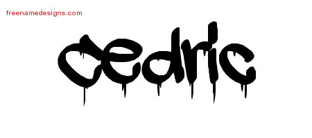 Graffiti Name Tattoo Designs Cedric Free