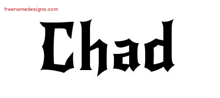 Gothic Name Tattoo Designs Chad Download Free