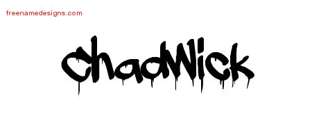 Graffiti Name Tattoo Designs Chadwick Free