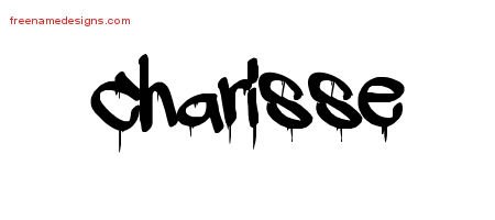 Graffiti Name Tattoo Designs Charisse Free Lettering