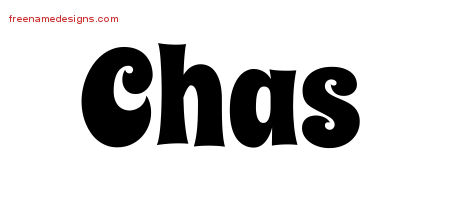 Groovy Name Tattoo Designs Chas Free