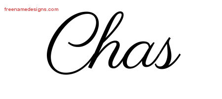 Classic Name Tattoo Designs Chas Printable