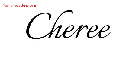 Calligraphic Name Tattoo Designs Cheree Download Free