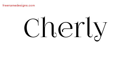 Vintage Name Tattoo Designs Cherly Free Download