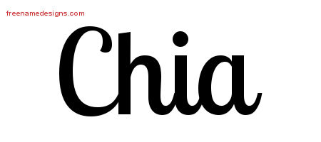Handwritten Name Tattoo Designs Chia Free Download
