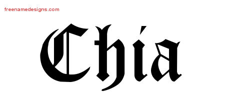 Blackletter Name Tattoo Designs Chia Graphic Download