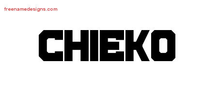 Titling Name Tattoo Designs Chieko Free Printout