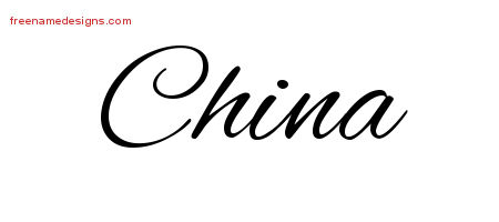 Cursive Name Tattoo Designs China Download Free