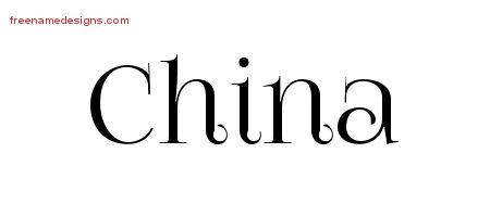 Vintage Name Tattoo Designs China Free Download
