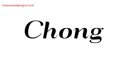 Art Deco Name Tattoo Designs Chong Graphic Download