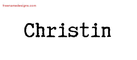 Typewriter Name Tattoo Designs Christin Free Download