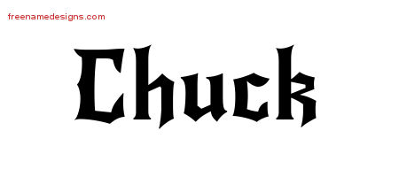 Gothic Name Tattoo Designs Chuck Download Free