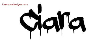 Graffiti Name Tattoo Designs Ciara Free Lettering