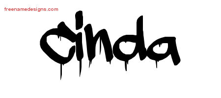 Graffiti Name Tattoo Designs Cinda Free Lettering