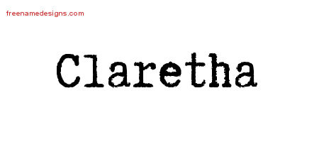 Typewriter Name Tattoo Designs Claretha Free Download