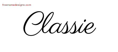 Classic Name Tattoo Designs Classie Graphic Download