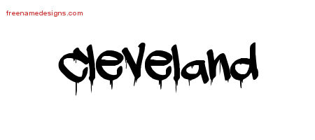 Graffiti Name Tattoo Designs Cleveland Free