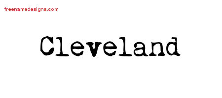 Vintage Writer Name Tattoo Designs Cleveland Free