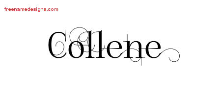 Decorated Name Tattoo Designs Collene Free