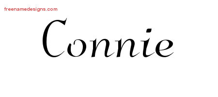 Elegant Name Tattoo Designs Connie Download Free