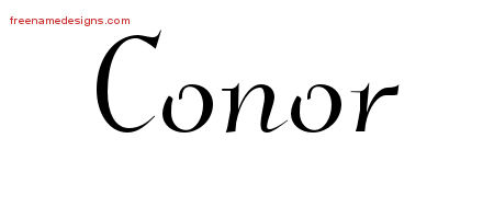 Elegant Name Tattoo Designs Conor Download Free