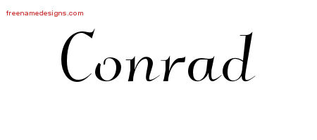 Elegant Name Tattoo Designs Conrad Download Free