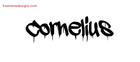 Graffiti Name Tattoo Designs Cornelius Free