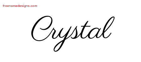 Classic Name Tattoo Designs Crystal Graphic Download