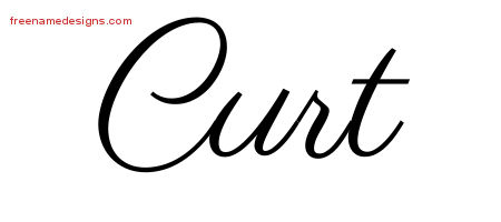 Classic Name Tattoo Designs Curt Printable