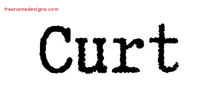 Typewriter Name Tattoo Designs Curt Free Printout
