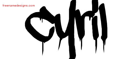 Graffiti Name Tattoo Designs Cyril Free