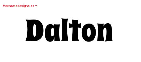Groovy Name Tattoo Designs Dalton Free