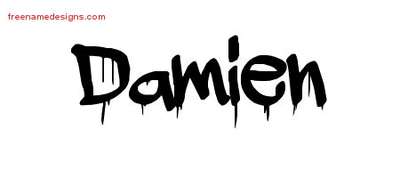 Graffiti Name Tattoo Designs Damien Free