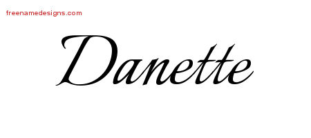 Calligraphic Name Tattoo Designs Danette Download Free